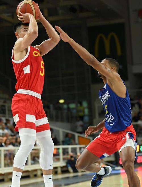 中国国奥VS意大利男篮热身赛