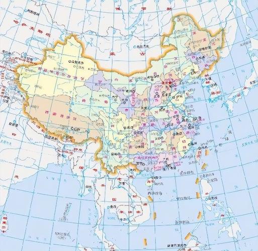 以前的中国领土vs现在的中国领土