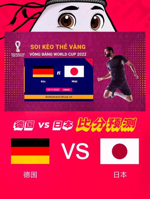 德国vs日本预测比分1:2