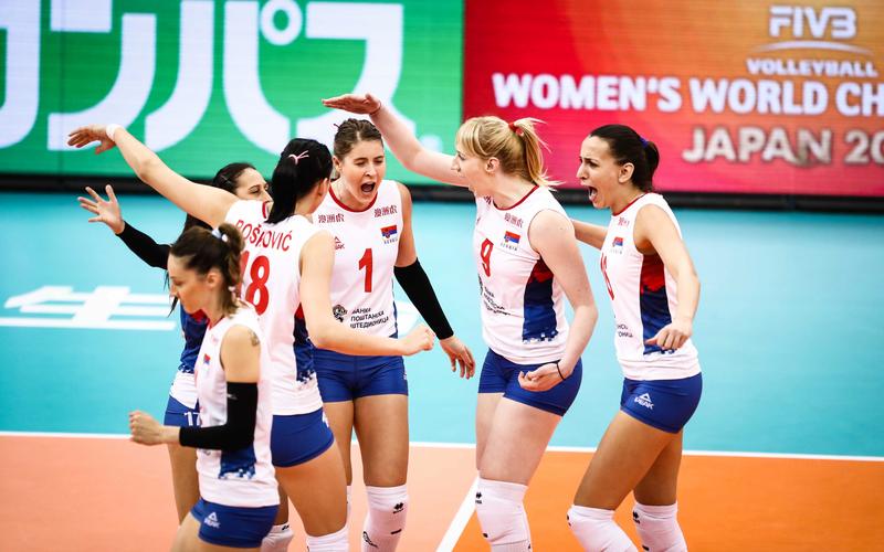 2019塞尔维亚vs日本女排的相关图片