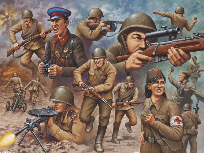 二战德国vs二战苏联军事对比的相关图片