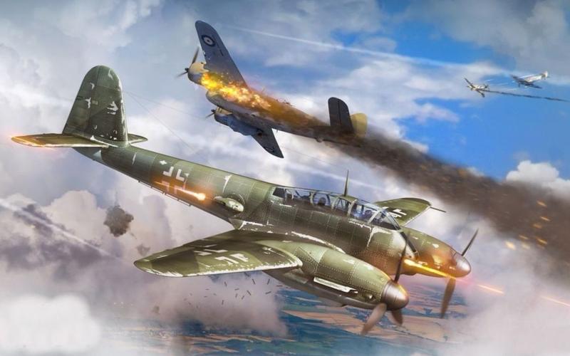 二战德国空军vs美国空军谁厉害的相关图片