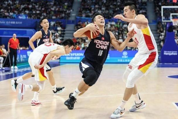 亚运中国男篮vs中国香港的相关图片