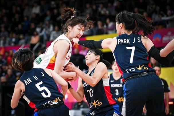 日本奥运女篮中国vs韩国的相关图片