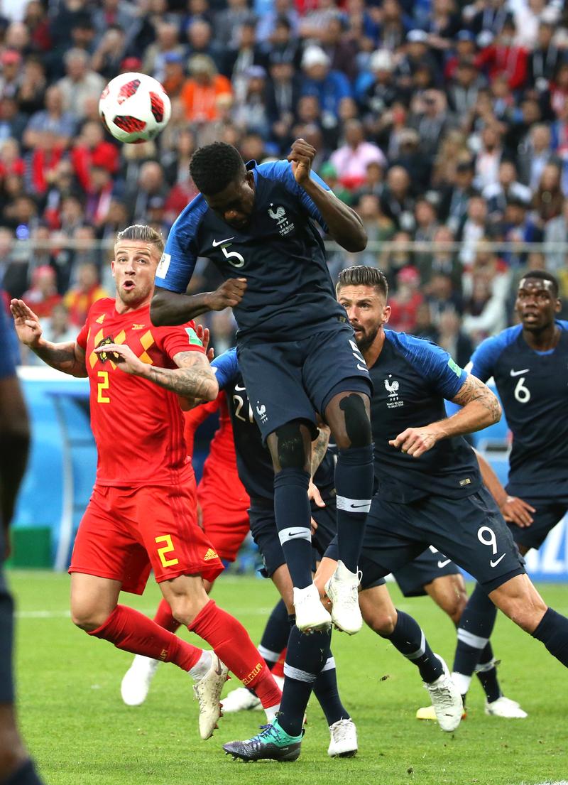 法国队vs比利时的相关图片
