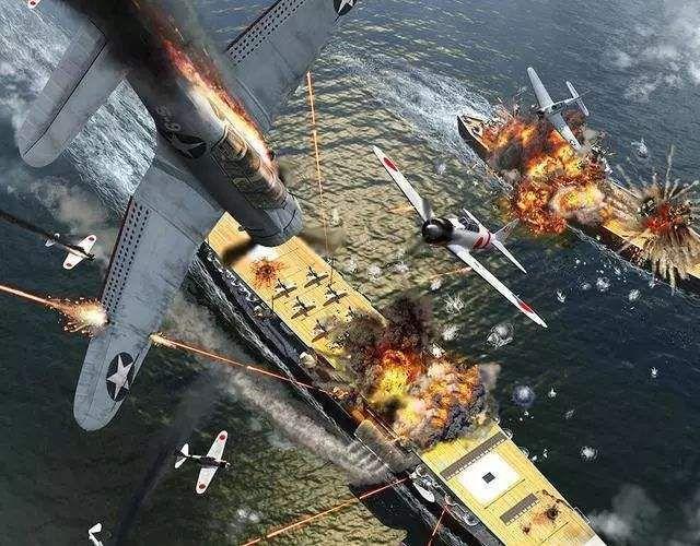 美国vs日本二战中途岛的相关图片