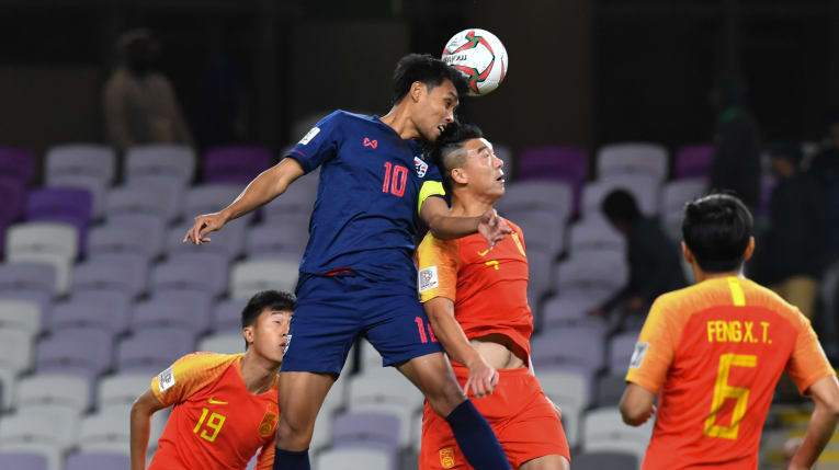 足球泰国vs中国台北的相关图片